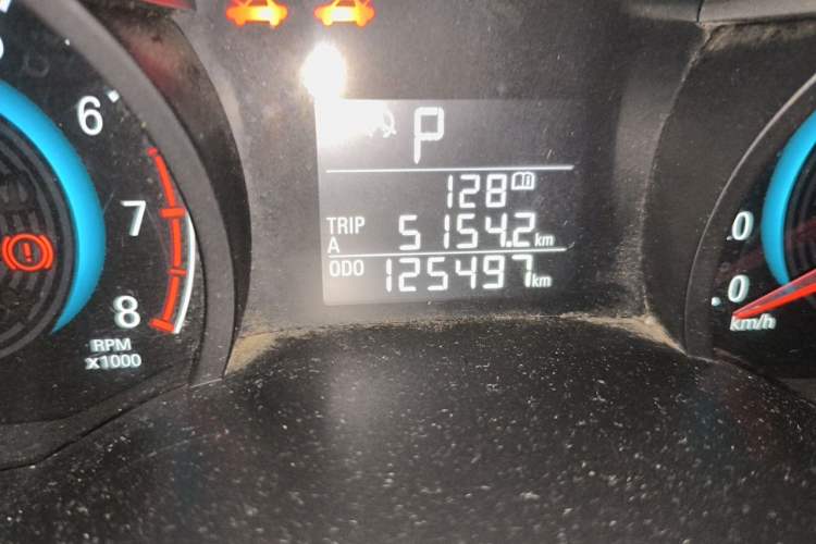 Used Chevrolet Cavalier 2016 1.5L Automatic Xinyue Edition Odometer Close Up