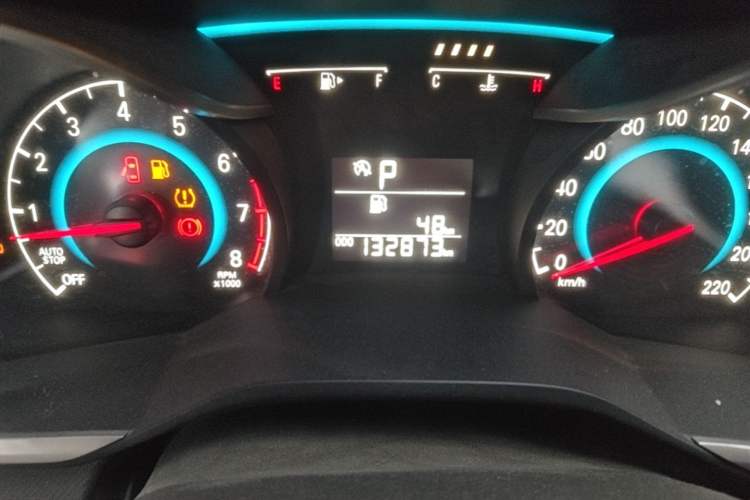 Used Chevrolet Cavalier 2016 1.5L Automatic Xinyue Edition Odometer Close Up