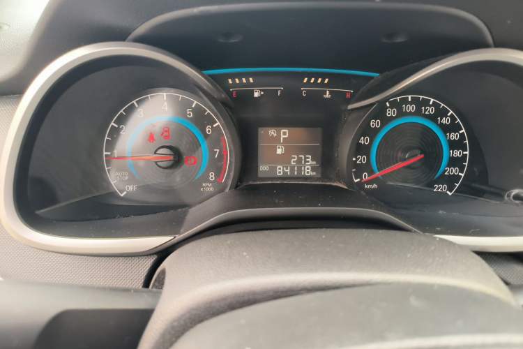 Used Chevrolet Cavalier 2016 1.5L Automatic Enjoyment Edition Odometer Close Up