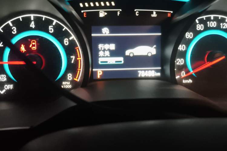 Used Chevrolet Cavalier 2016 1.5L Automatic Xinsong Edition Odometer Close Up