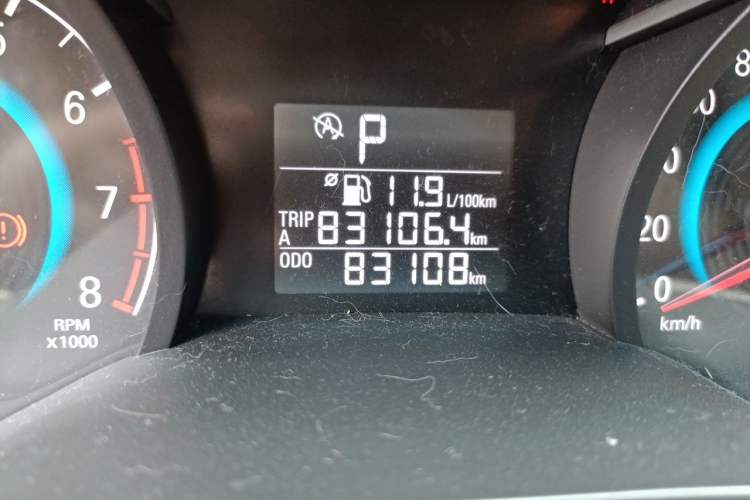 Used Chevrolet Cavalier 2016 1.5L Automatic Enjoyment Edition Odometer Close Up