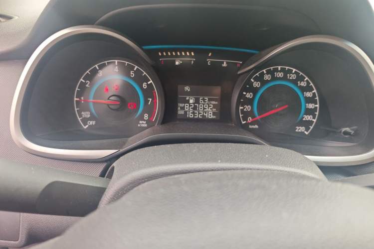 Used Chevrolet Cavalier 2016 1.5L Manual Enjoyment Edition Odometer Close Up