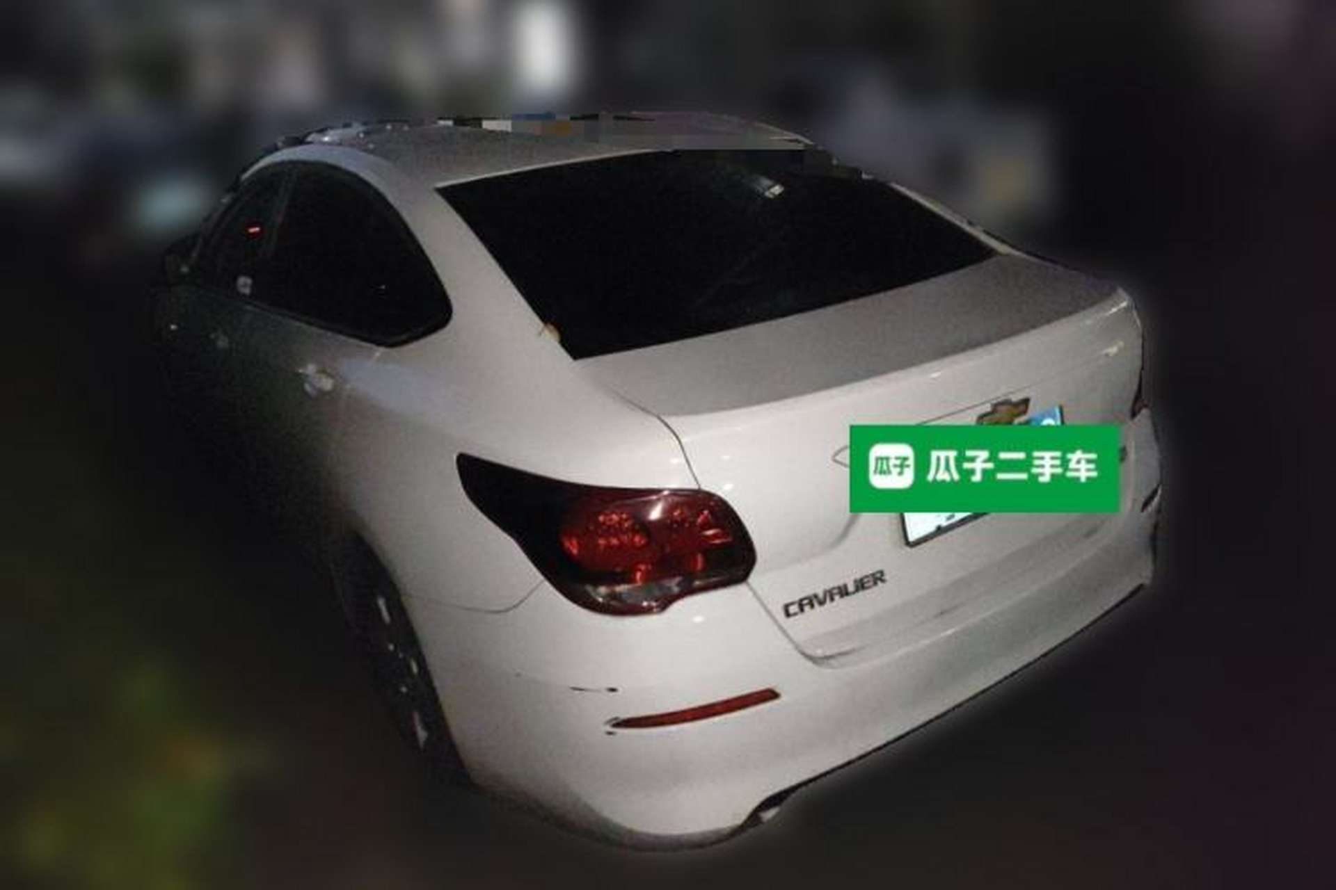 Used Chevrolet Cavalier 2016 1.5L Manual Enjoyment Edition Rear Left 45 Deg