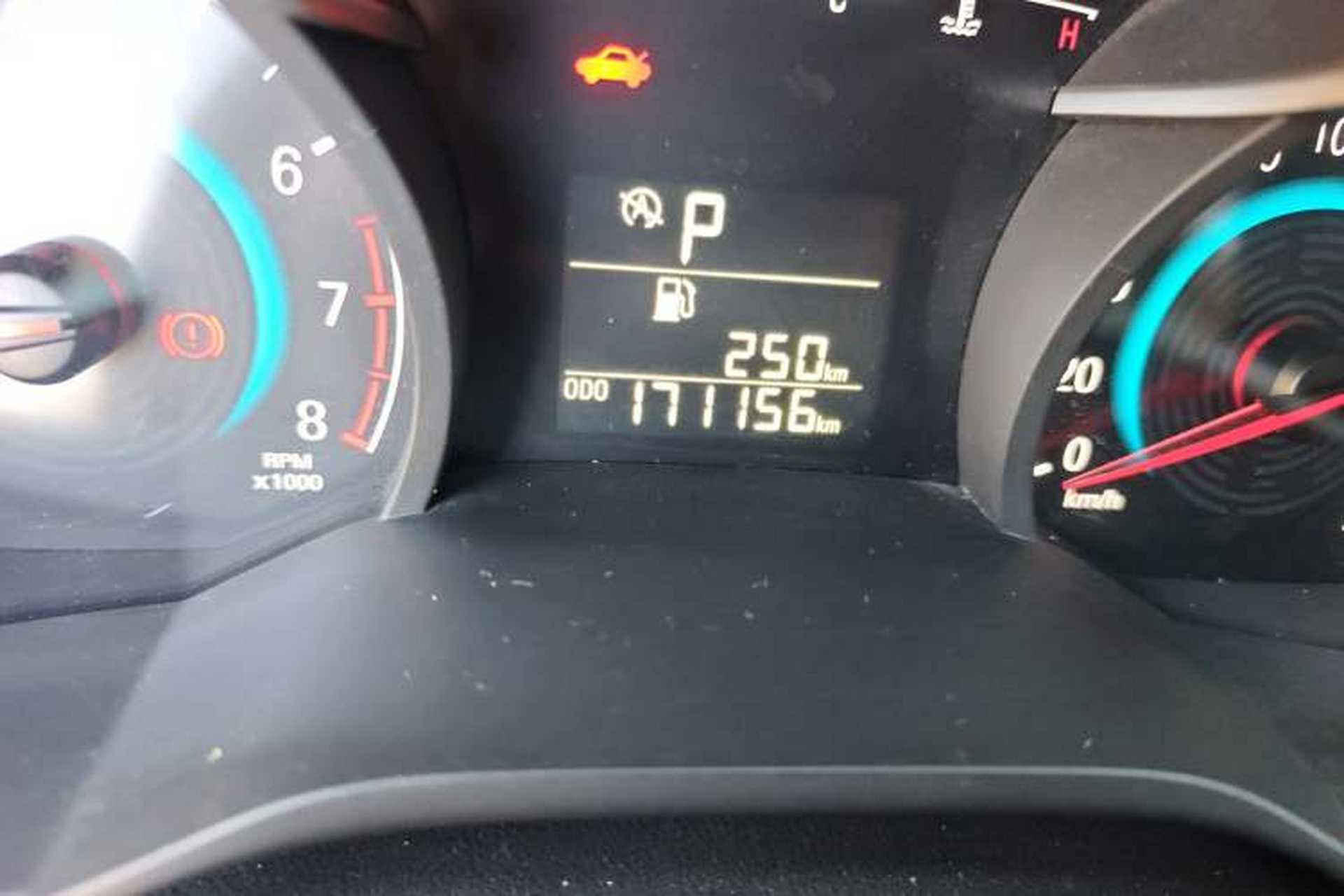 Used Chevrolet Cavalier 2016 1.5L Automatic Xinyue Edition Odometer Close Up
