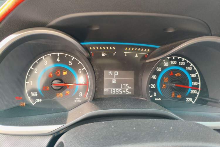 Used Chevrolet Cavalier 2018 320 Automatic Enjoyment Sunroof Edition Instrument Cluster