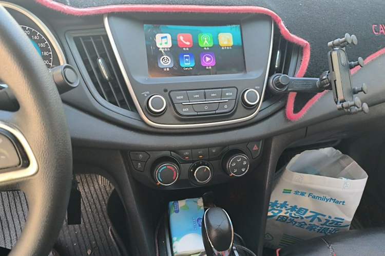 Used Chevrolet Cavalier 2018 320 Automatic Xinyue Edition Audio And AC Panel