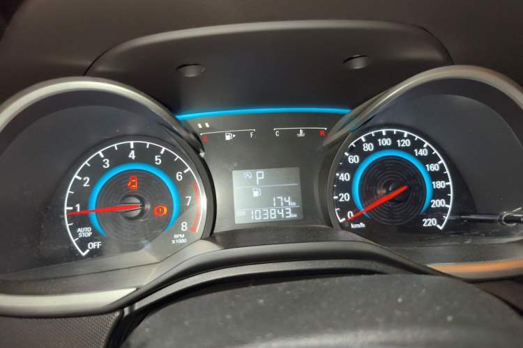 Used Chevrolet Cavalier 2018 320 Automatic Xinyue Edition Instrument Cluster