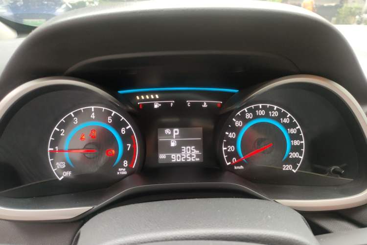 Used Chevrolet Cavalier 2018 320 Automatic Xinyue Edition Instrument Cluster
