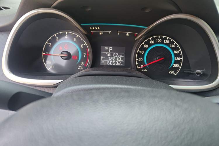 Used Chevrolet Cavalier 2018 320 Automatic Xinyue Edition Odometer Close Up