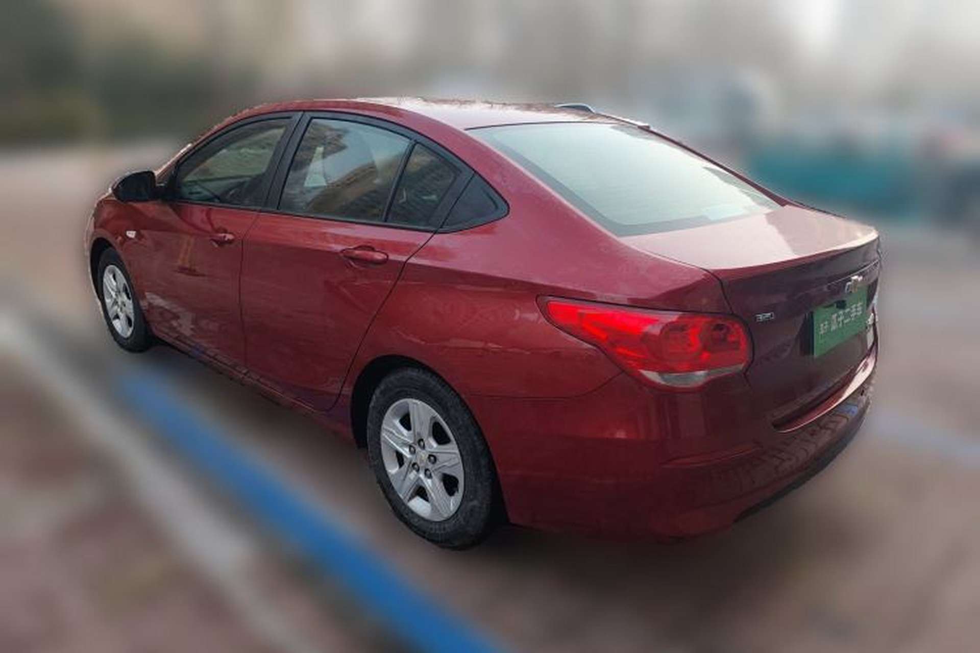 Used Chevrolet Cavalier 2018 320 Automatic Enjoyment Sunroof Edition Rear Left 45 Deg
