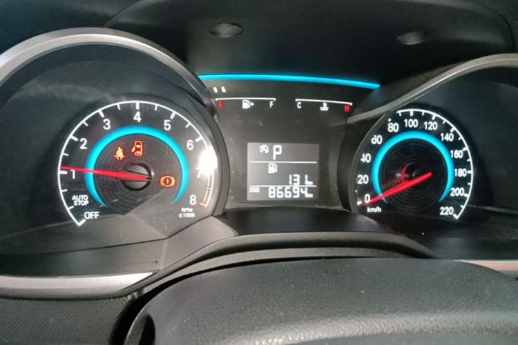 Used Chevrolet Cavalier 2018 320 Automatic Enjoyment Sunroof Edition Instrument Cluster