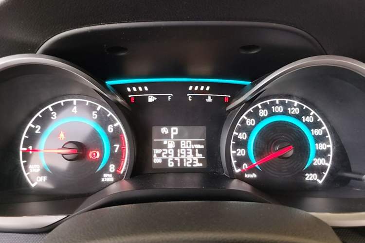 Used Chevrolet Cavalier 2018 320 Automatic Enjoyment Sunroof Edition Instrument Cluster