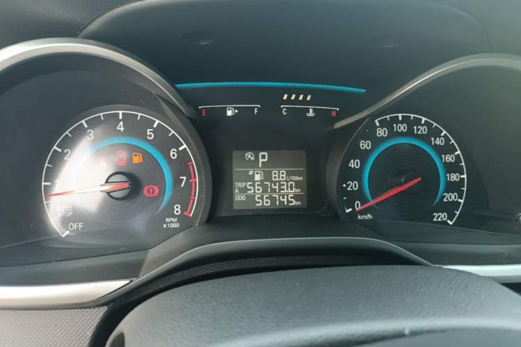 Used Chevrolet Cavalier 2018 320 Automatic Enjoyment Sunroof Edition Instrument Cluster