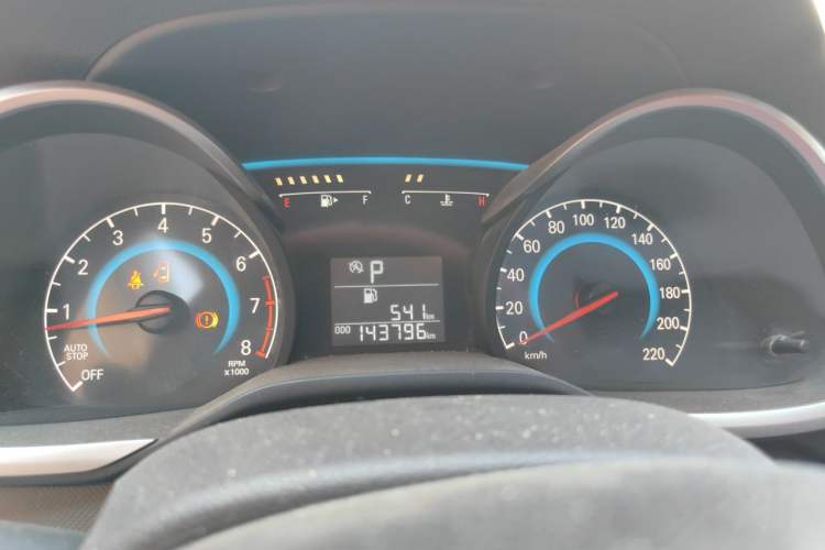 Used Chevrolet Cavalier 2018 320 Automatic Enjoyment Sunroof Edition Instrument Cluster