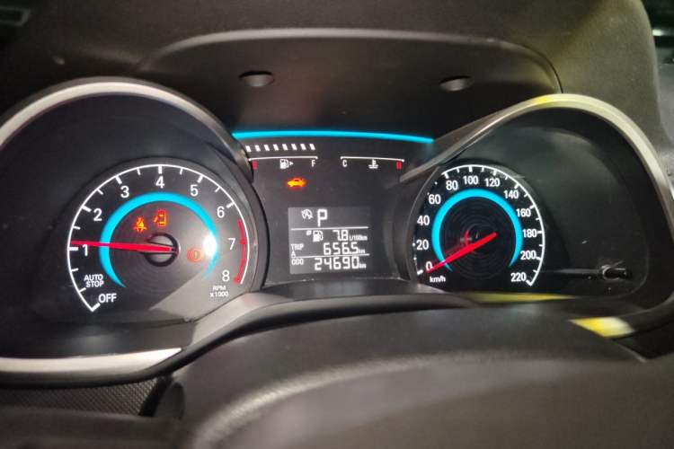 Used Chevrolet Cavalier 2018 320 Automatic Enjoyment Sunroof Edition Instrument Cluster