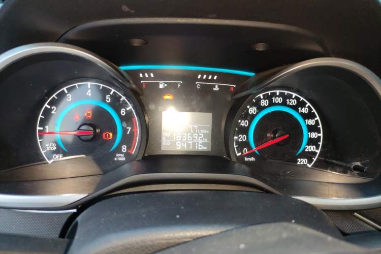 Used Chevrolet Cavalier 2018 320 Automatic Enjoyment Sunroof Edition Instrument Cluster