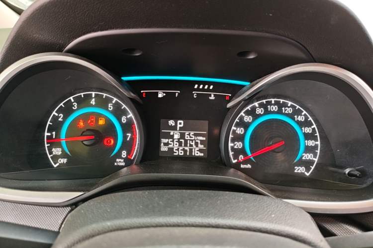 Used Chevrolet Cavalier 2018 320 Automatic Enjoyment Sunroof Edition Instrument Cluster