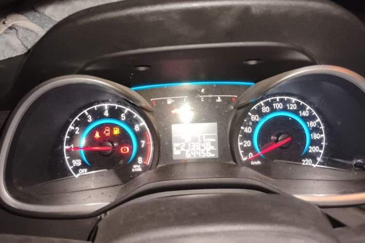 Used Chevrolet Cavalier 2018 320 Automatic Enjoyment Sunroof Edition Instrument Cluster