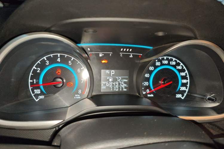 Used Chevrolet Cavalier 2018 320 Automatic Enjoyment Sunroof Edition Instrument Cluster