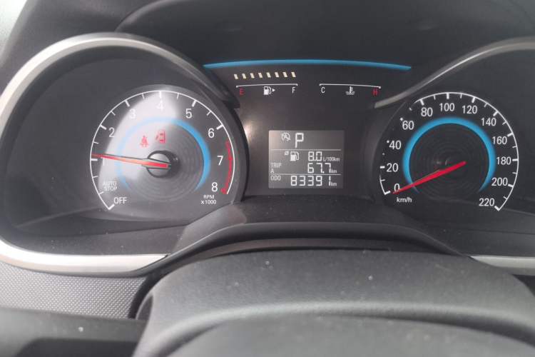 Used Chevrolet Cavalier 2018 320 Automatic Enjoyment Sunroof Edition Instrument Cluster