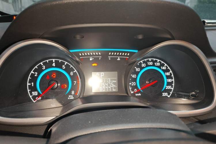 Used Chevrolet Cavalier 2018 320 Automatic Enjoyment Sunroof Edition Instrument Cluster