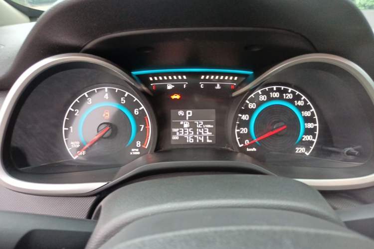 Used Chevrolet Cavalier 2018 320 Automatic Enjoyment Sunroof Edition Instrument Cluster