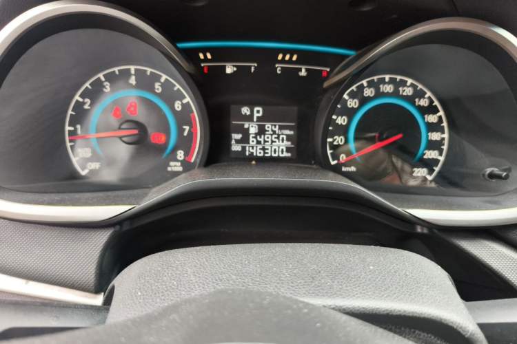 Used Chevrolet Cavalier 2018 320 Automatic Enjoyment Edition Odometer Close Up