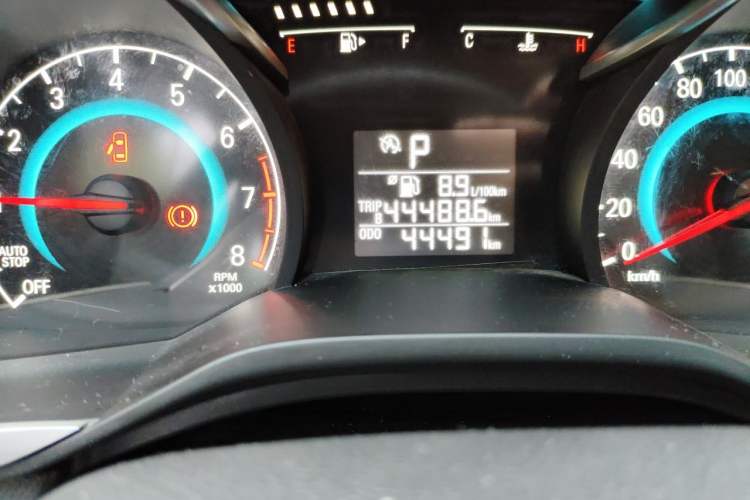 Used Chevrolet Cavalier 2018 320 Automatic Xinyue Edition Odometer Close Up