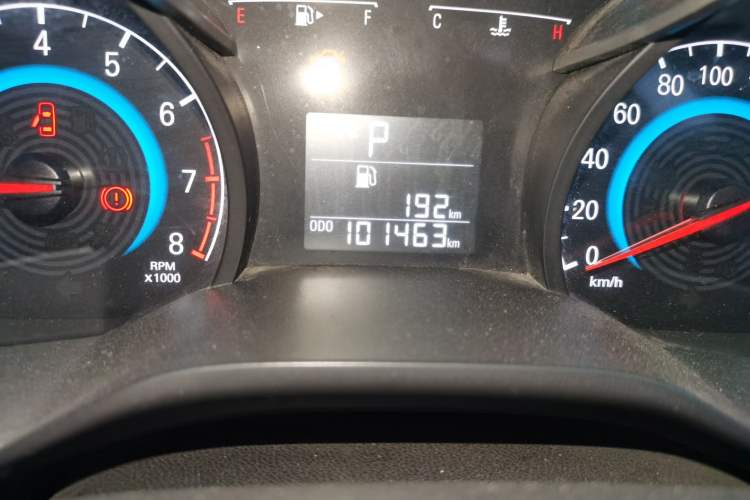 Used Chevrolet Cavalier 2018 320 Automatic Xinyue Edition Odometer Close Up