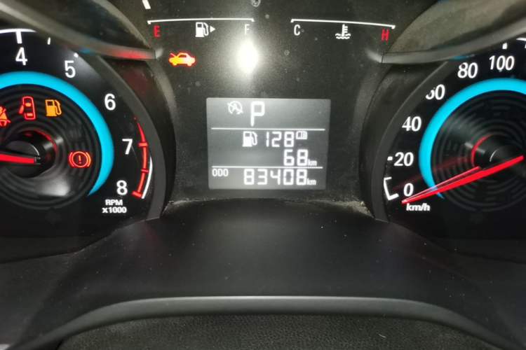 Used Chevrolet Cavalier 2018 320 Automatic Xinyue Edition Odometer Close Up