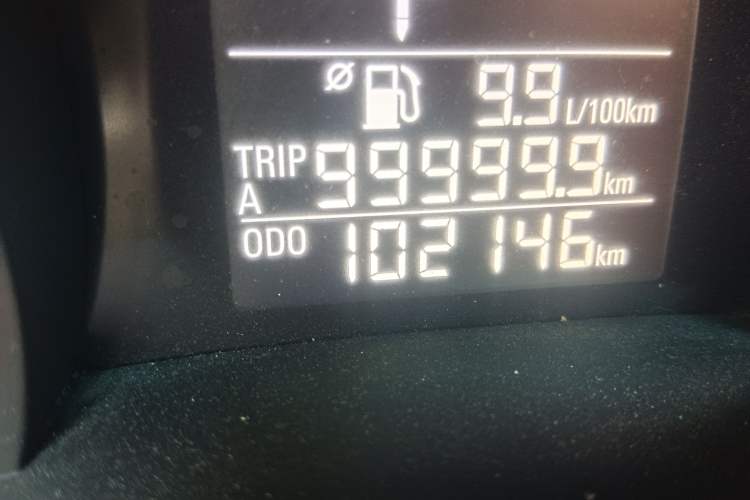 Used Chevrolet Cavalier 2018 320 Automatic Xinyue Edition Odometer Close Up