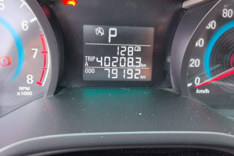 Used Chevrolet Cavalier 2018 320 Automatic Xinyue Edition Odometer Close Up