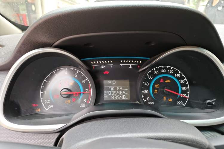 Used Chevrolet Cavalier 2019 320 Automatic Enjoyment with Sunroof Instrument Cluster
