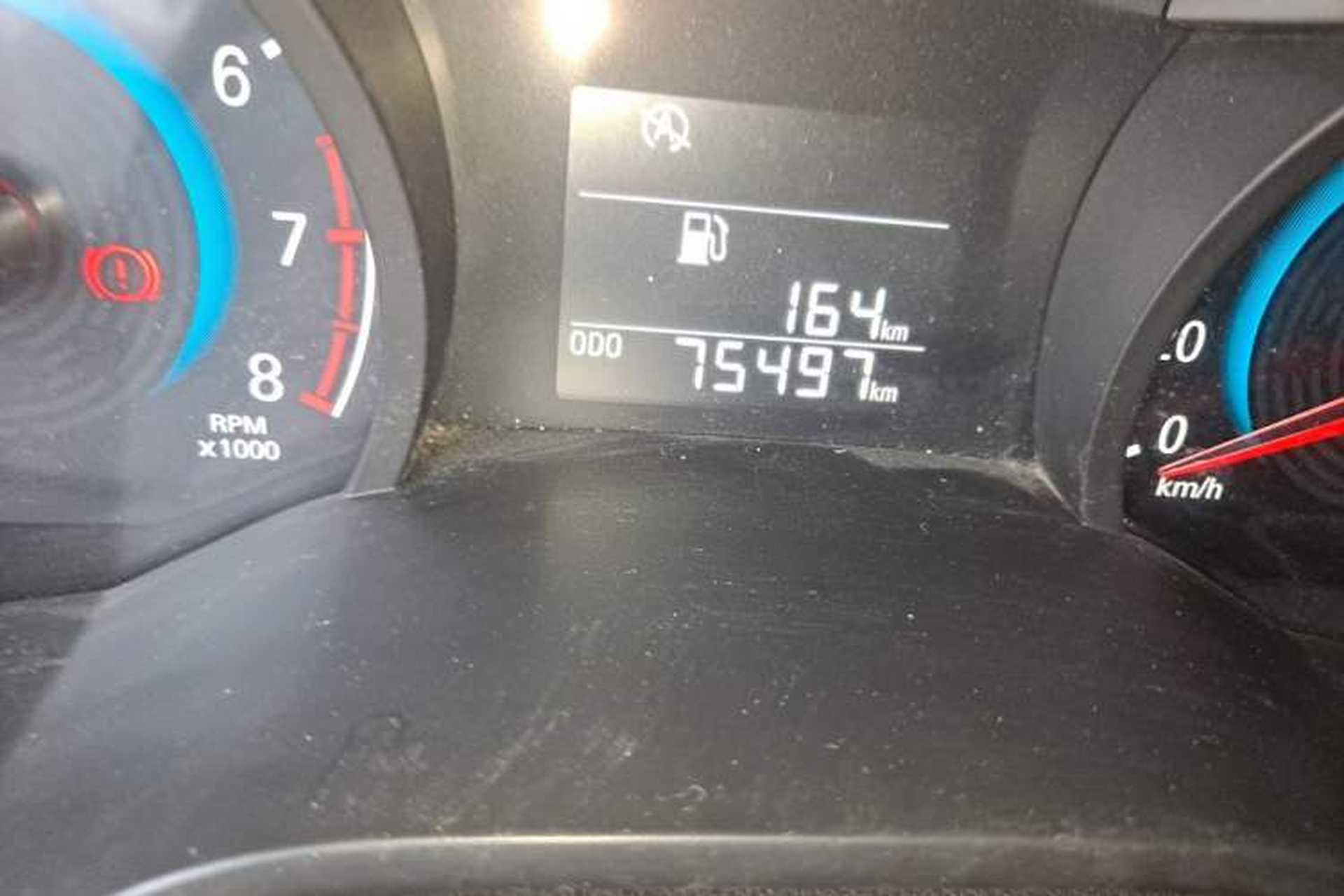 Used Chevrolet Cavalier 2019 320 Manual Enjoyment Edition Odometer Close Up