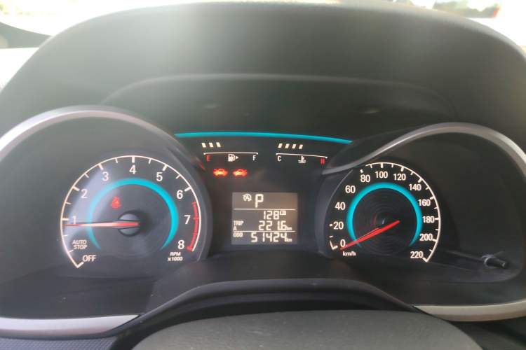 Used Chevrolet Cavalier 2019 320 Automatic Enjoyment with Sunroof Instrument Cluster