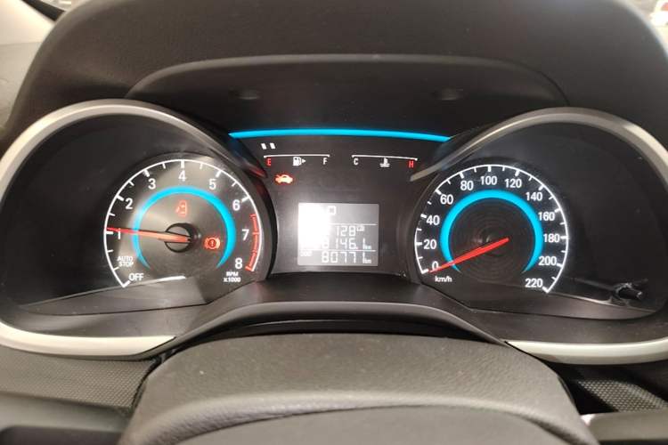 Used Chevrolet Cavalier 2019 320 Automatic Enjoyment with Sunroof Instrument Cluster