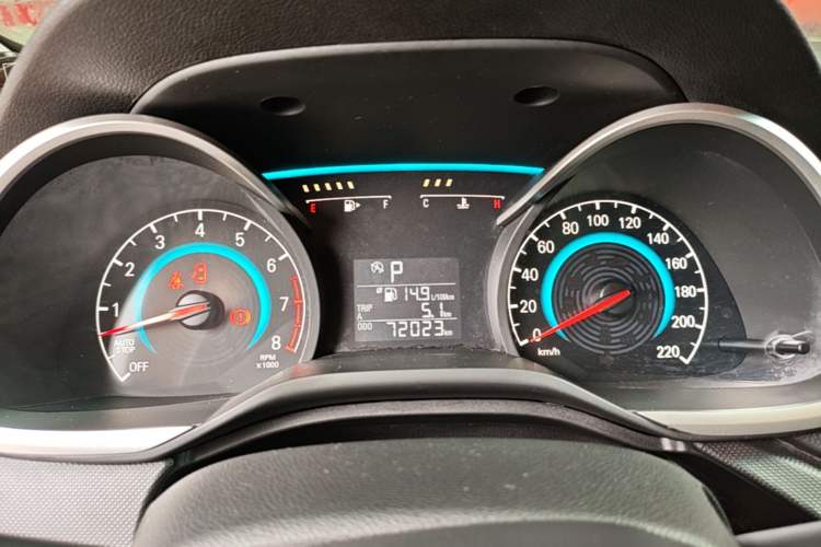 Used Chevrolet Cavalier 2019 320 Automatic Enjoyment with Sunroof Instrument Cluster