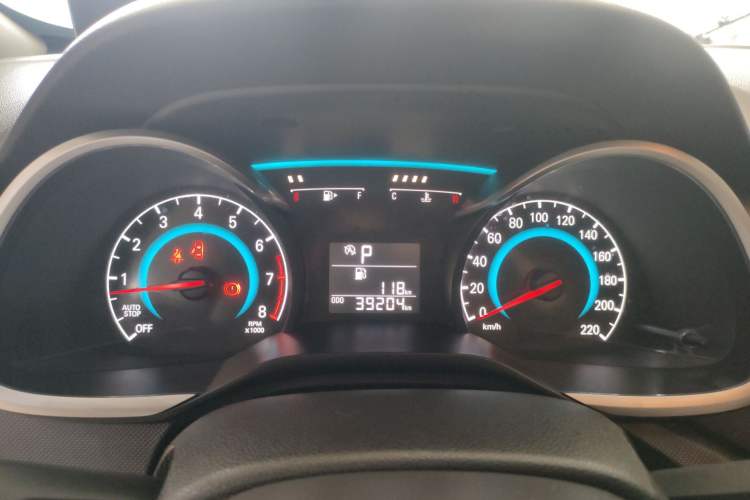 Used Chevrolet Cavalier 2019 320 Automatic Enjoyment with Sunroof Instrument Cluster