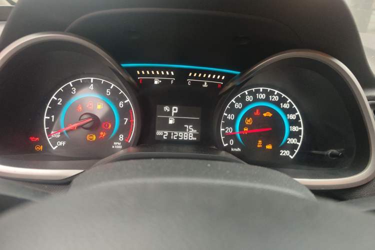 Used Chevrolet Cavalier 2019 320 Automatic Enjoyment with Sunroof Instrument Cluster