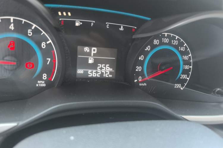 Used Chevrolet Cavalier 2019 320 Automatic Enjoyment with Sunroof Odometer Close Up