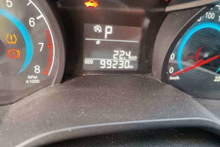 Used Chevrolet Cavalier 2019 320 Automatic Xinyue Edition Odometer Close Up