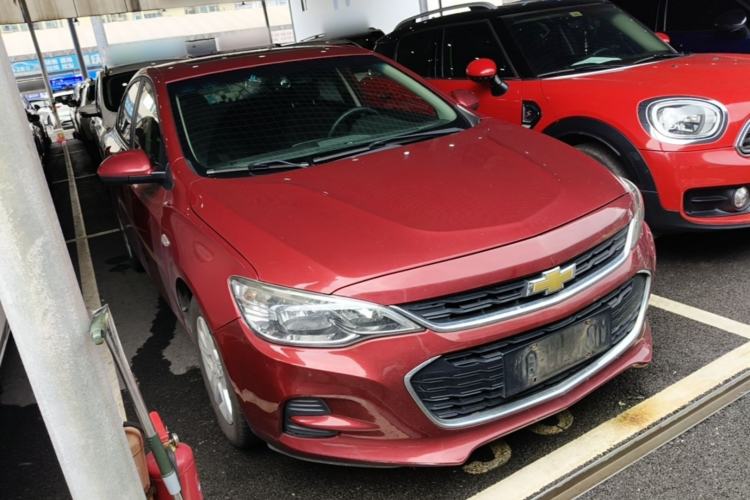 Used Chevrolet Cavalier 2019 320 Automatic Enjoyment with Sunroof Front Right 45 Deg