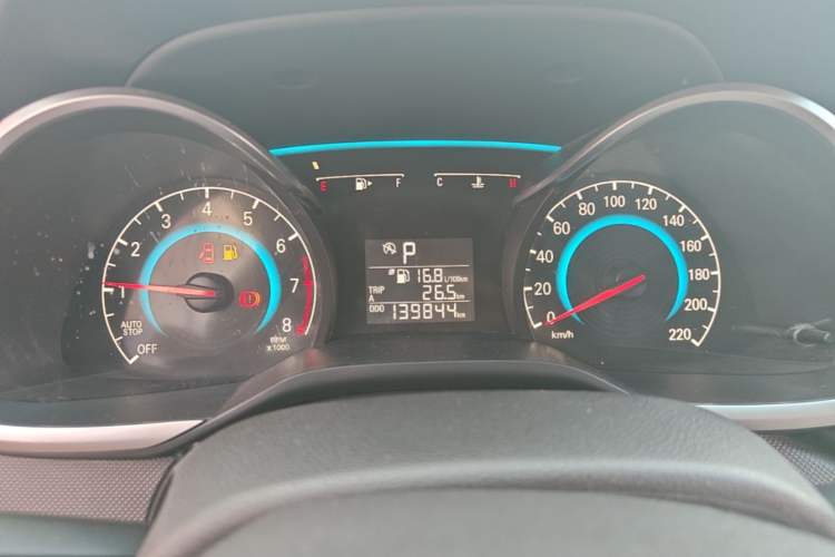 Used Chevrolet Cavalier 2019 320 Automatic Enjoyment with Sunroof Instrument Cluster