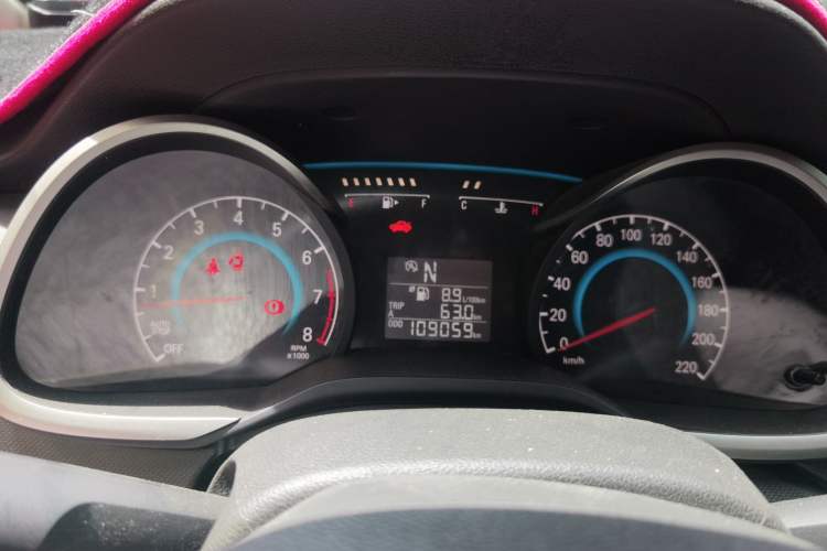 Used Chevrolet Cavalier 2019 320 Automatic Enjoyment with Sunroof Instrument Cluster