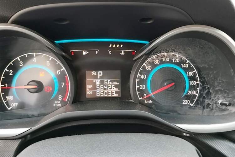 Used Chevrolet Cavalier 2019 320 Automatic Enjoyment with Sunroof Instrument Cluster