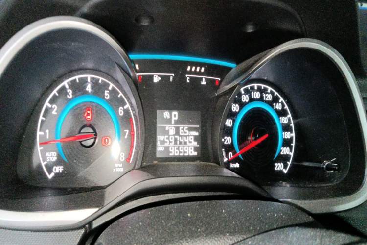 Used Chevrolet Cavalier 2019 320 Automatic Enjoyment with Sunroof Instrument Cluster