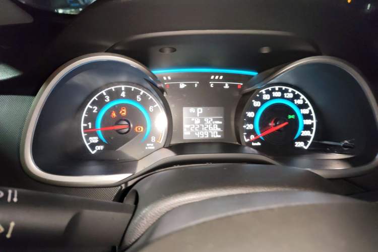 Used Chevrolet Cavalier 2019 320 Automatic Enjoyment with Sunroof Instrument Cluster