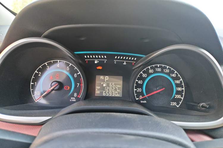 Used Chevrolet Cavalier 2019 320 Automatic Enjoyment with Sunroof Instrument Cluster