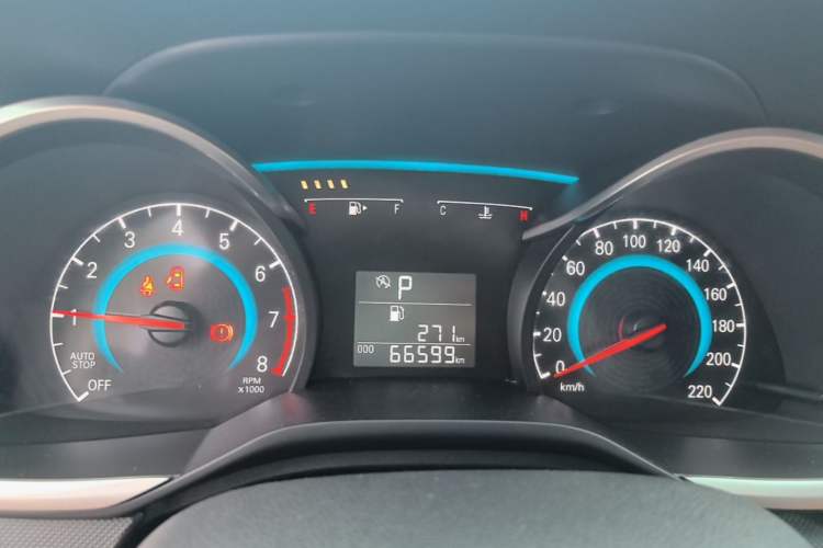 Used Chevrolet Cavalier 2019 320 Automatic Enjoyment with Sunroof Instrument Cluster
