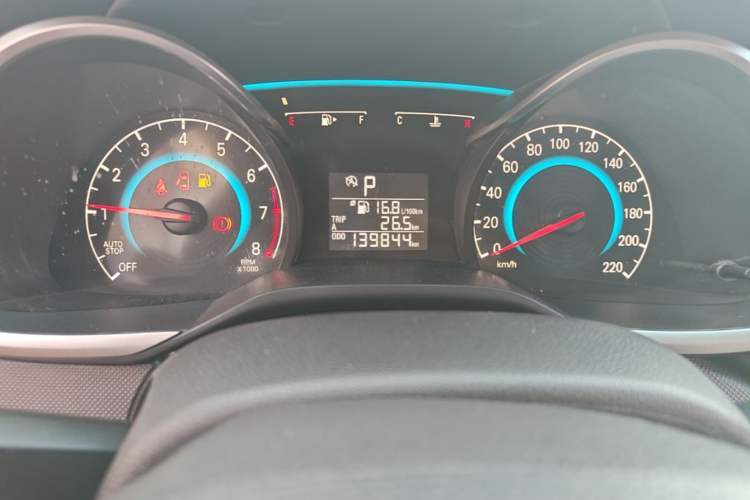 Used Chevrolet Cavalier 2019 320 Automatic Enjoyment with Sunroof Odometer Close Up